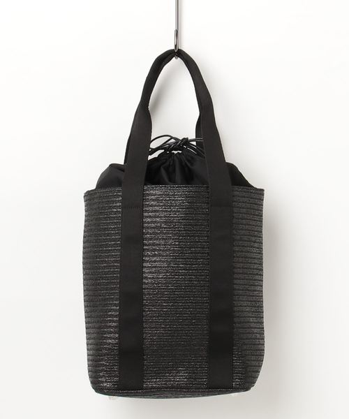 AMERICAN HOLIC（アメリカンホリック）の「テープハンドルトートバッグ（トートバッグ・レディース・ホワイト/ブラック・FREE）」の2枚目の写真