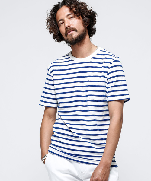 nano・universe(ナノユニバース)の「ショートリングパイルTシャツ SS(Tシャツ/カットソー)」|その他3