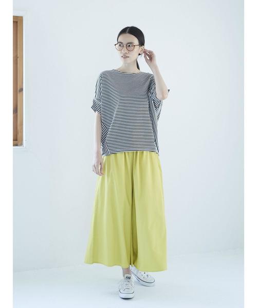 AMERICAN HOLIC（アメリカンホリック）の「・変形カットプルオーバー（Tシャツ/カットソー・レディース・オフホワイト/カーキ/その他7/ブラック・FREE）」の10枚目の写真