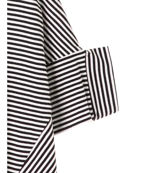 AMERICAN HOLIC（アメリカンホリック）の「・変形カットプルオーバー（Tシャツ/カットソー・レディース・オフホワイト/カーキ/その他7/ブラック・FREE）」の15枚目の写真