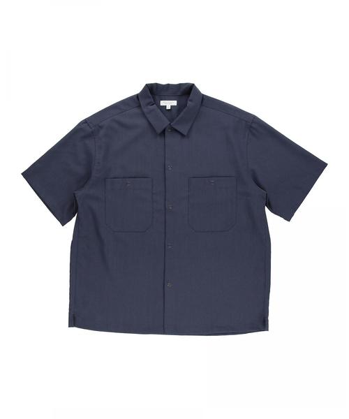 BEAUTY&YOUTH UNITED ARROWS（ビューティーアンドユースユナイテッドアローズ）の「BY TW 2ポケット スナップ ワイドフォルム シャツ ◆（シャツ/ブラウス・メンズ・ライトグレー/ネイビー・SMALL/X-LARGE/LARGE/MEDIUM）」の5枚目の写真