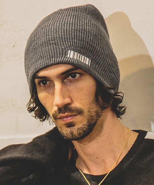 felkod(フィルコッド)の「mko7154-Simple Back Pool Knit Cap ニットキャップ(ニットキャップ/ビーニー・メンズ・ミックスグレー/ブラック・FREE)」の1枚目の写真