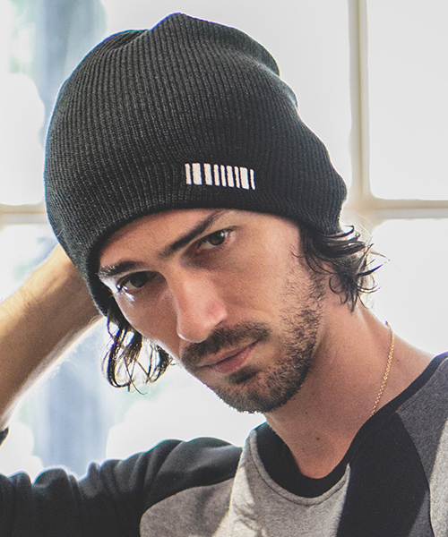 felkod(フィルコッド)の「mko7154-Simple Back Pool Knit Cap ニットキャップ(ニットキャップ/ビーニー・メンズ・ミックスグレー/ブラック・FREE)」の2枚目の写真
