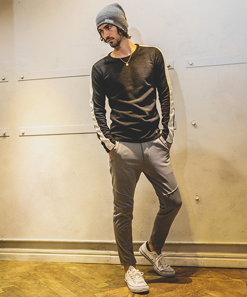 felkod(フィルコッド)の「mko7154-Simple Back Pool Knit Cap ニットキャップ(ニットキャップ/ビーニー・メンズ・ミックスグレー/ブラック・FREE)」の11枚目の写真