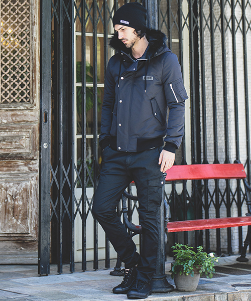 felkod(フィルコッド)の「mko7154-Simple Back Pool Knit Cap ニットキャップ(ニットキャップ/ビーニー・メンズ・ミックスグレー/ブラック・FREE)」の12枚目の写真