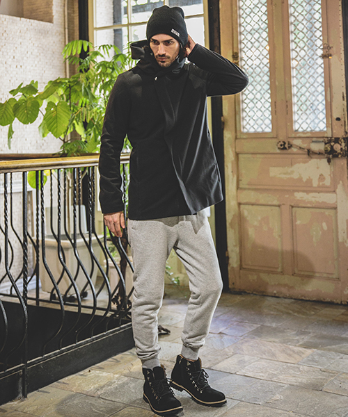 felkod(フィルコッド)の「mko7154-Simple Back Pool Knit Cap ニットキャップ(ニットキャップ/ビーニー・メンズ・ミックスグレー/ブラック・FREE)」の14枚目の写真