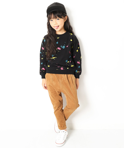 devirock(デビロック)の「総柄プリント長袖裏毛スウェットトレーナー(スウェット・キッズ・その他4/その他5/その他6/その他7/その他3/その他2/その他1・140cm/150cm/160cm/110cm/100cm/120cm/130cm)」の9枚目の写真