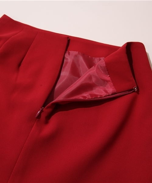 CROON A SONG（クルーンアソング）の「【NET販売限定】ニードルパンチ タイトスカート（スカート・レディース・ブラック/ベージュ/ボルドー・36/38/40）」の4枚目の写真