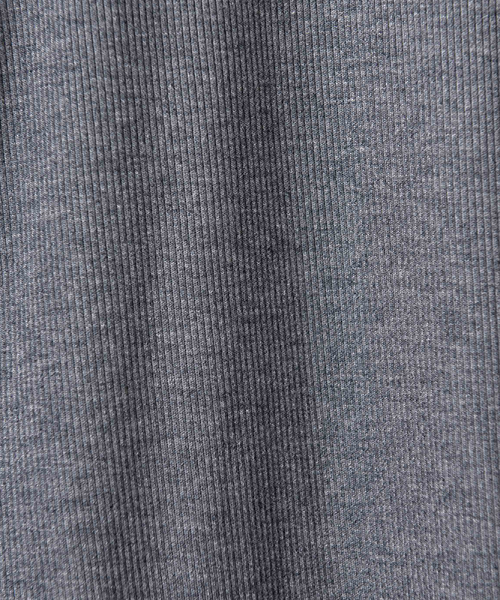 NO ID.（ノーアイディ）の「mlt2369-デュアルウォームテレコＣ-ＮロンＴ（Tシャツ/カットソー・メンズ・ホワイト/ブラック/レッド/グレー・1/2）」の19枚目の写真