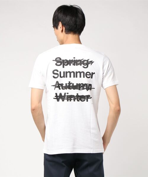 RADIO EVA(ラヂオエヴァ)の「RADIO EVA 572 NEW ONLY SUMMER T-Shirt(Tシャツ/カットソー・メンズ・ホワイト/ブラック/ホワイト×グリーン/ホワイト×ブルー/ブラック×ブルー/オリーブ・SMALL/MEDIUM/LARGE/X-LARGE)」の20枚目の写真