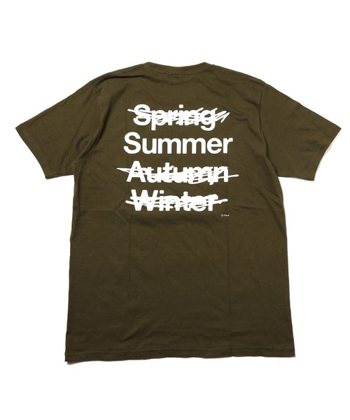 RADIO EVA(ラヂオエヴァ)の「RADIO EVA 572 NEW ONLY SUMMER T-Shirt(Tシャツ/カットソー・メンズ・ホワイト/ブラック/ホワイト×グリーン/ホワイト×ブルー/ブラック×ブルー/オリーブ・SMALL/MEDIUM/LARGE/X-LARGE)」の1枚目の写真