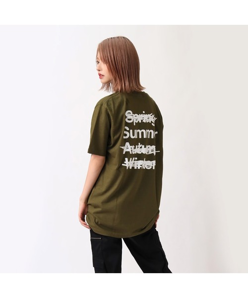 RADIO EVA(ラヂオエヴァ)の「RADIO EVA 572 NEW ONLY SUMMER T-Shirt(Tシャツ/カットソー・メンズ・ホワイト/ブラック/ホワイト×グリーン/ホワイト×ブルー/ブラック×ブルー/オリーブ・SMALL/MEDIUM/LARGE/X-LARGE)」の9枚目の写真