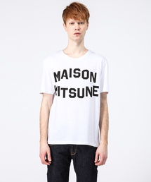 Maison Kitsune | R-NECK TEE SHIRT W/ PRINT(Tシャツ/カットソー)