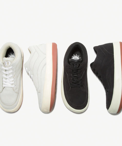 BEAUTY&YOUTH UNITED ARROWS（ビューティーアンドユースユナイテッドアローズ）の「＜YSTRDY’s TMRRW × NORTH WAVE × BY＞ CREAM/シューズ □□（スニーカー・メンズ・ブラック/ホワイト・9/11/8/7/10）」の6枚目の写真