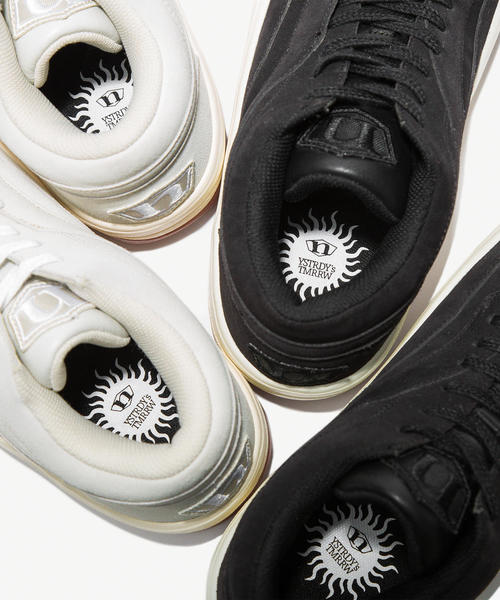 BEAUTY&YOUTH UNITED ARROWS（ビューティーアンドユースユナイテッドアローズ）の「＜YSTRDY’s TMRRW × NORTH WAVE × BY＞ CREAM/シューズ □□（スニーカー・メンズ・ブラック/ホワイト・9/11/8/7/10）」の4枚目の写真