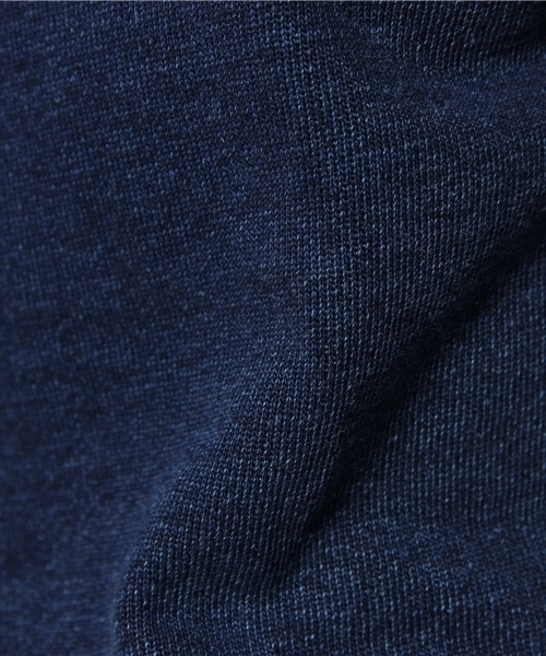 CIAOPANIC（チャオパニック）の「【indigos】インディゴ裏毛起毛プルパーカー（パーカー・メンズ・ネイビー/ブルー・MEDIUM/LARGE）」の6枚目の写真