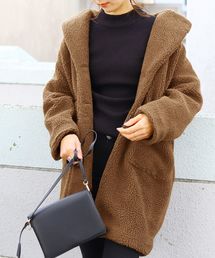 reca | ビックシルエット モコモコボアチェスターコート(チェスターコート)