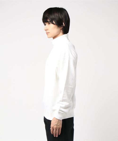 WEGO（ウィゴー）の「WEGO/タートルネックプルオーバースウェット（スウェット・メンズ・ホワイト/ブラック/ベージュ/ワイン・LARGE/SMALL/MEDIUM）」の6枚目の写真