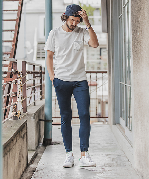 Mighty Shine(マイティシャイン)の「mko7743-CAMBIO別注 Mighty Shine Cotton Nylon JET CAP ジェットキャップ(キャップ・メンズ・ブルー系その他/ブラック・FREE)」の19枚目の写真