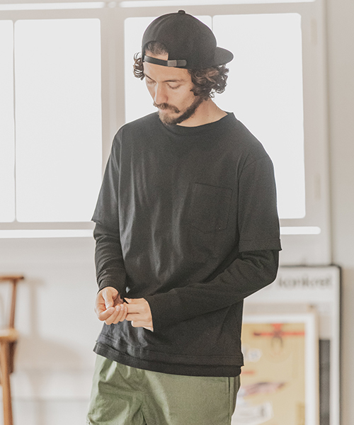 Mighty Shine(マイティシャイン)の「mko7743-CAMBIO別注 Mighty Shine Cotton Nylon JET CAP ジェットキャップ(キャップ・メンズ・ブルー系その他/ブラック・FREE)」の17枚目の写真