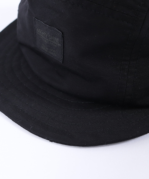 Mighty Shine(マイティシャイン)の「mko7743-CAMBIO別注 Mighty Shine Cotton Nylon JET CAP ジェットキャップ(キャップ・メンズ・ブルー系その他/ブラック・FREE)」の10枚目の写真