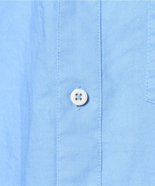 WEGO（ウィゴー）の「WEGO/ガーメントダイオックスシャツ（シャツ/ブラウス・メンズ・グリーン/グリーン系その他/ブルー/ライトパープル/マスタード/ピンク/ワイン/ロイヤルブルー/ホワイト・MEDIUM/SMALL/LARGE）」の16枚目の写真