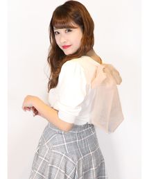 dazzlin(ダズリン)の「バックリボンニットトップス(ニット/セーター)」