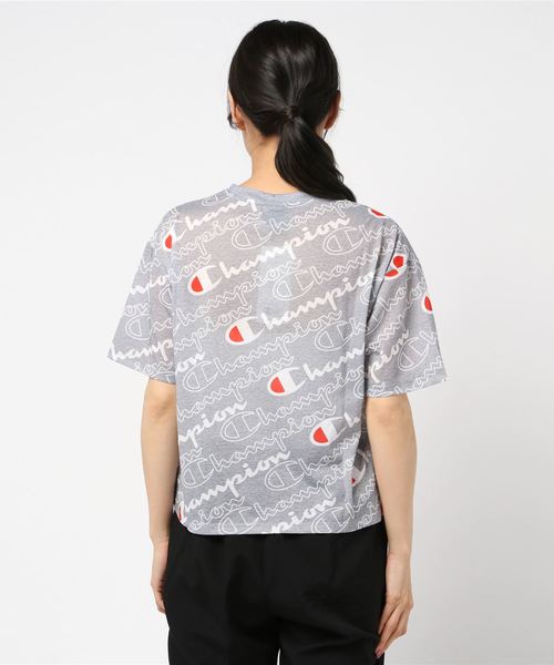 Champion（チャンピオン）の「【Champion/チャンピオン】レディース アクティブスタイル Tシャツ（Tシャツ/カットソー・レディース・インディゴブルー/ダークネイビー/ホワイト/グレー/ブルー系その他・MEDIUM/LARGE）」の6枚目の写真