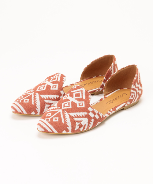 Ray BEAMS（レイビームス）の「○Coconuts / ネイティブ柄 フラットシューズ（その他シューズ・レディース・ネイビー/ブラック/レッド系その他・5.5/7/6/6.5/8/7.5）」の15枚目の写真