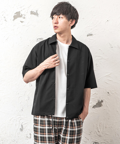 MinoriTY（マイノリティ）の「S/S接触冷感コーチジャケット（その他アウター・メンズ・ネイビー/ダークグレー/ブラック/ベージュ/チャコール・L/M）」の2枚目の写真