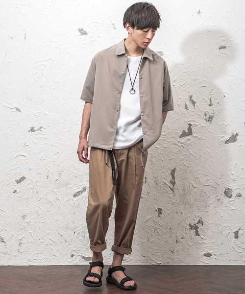 MinoriTY（マイノリティ）の「S/S接触冷感コーチジャケット（その他アウター・メンズ・ネイビー/ダークグレー/ブラック/ベージュ/チャコール・L/M）」の10枚目の写真