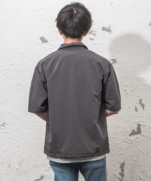 MinoriTY（マイノリティ）の「S/S接触冷感コーチジャケット（その他アウター・メンズ・ネイビー/ダークグレー/ブラック/ベージュ/チャコール・L/M）」の18枚目の写真