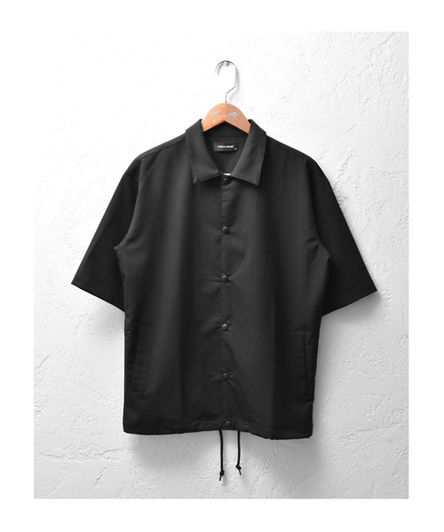 MinoriTY（マイノリティ）の「S/S接触冷感コーチジャケット（その他アウター・メンズ・ネイビー/ダークグレー/ブラック/ベージュ/チャコール・L/M）」の12枚目の写真