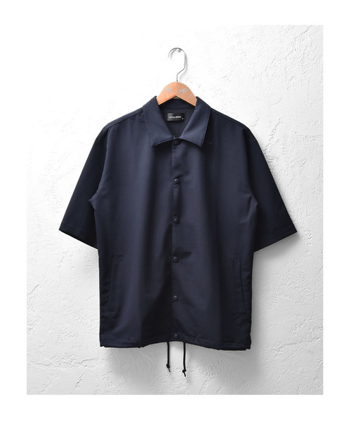 MinoriTY（マイノリティ）の「S/S接触冷感コーチジャケット（その他アウター・メンズ・ネイビー/ダークグレー/ブラック/ベージュ/チャコール・L/M）」の11枚目の写真