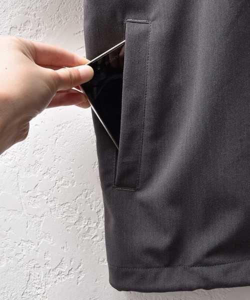 MinoriTY（マイノリティ）の「S/S接触冷感コーチジャケット（その他アウター・メンズ・ネイビー/ダークグレー/ブラック/ベージュ/チャコール・L/M）」の13枚目の写真