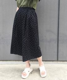 Petit Honfleur | ドットプリントガウチョパンツ(その他パンツ)