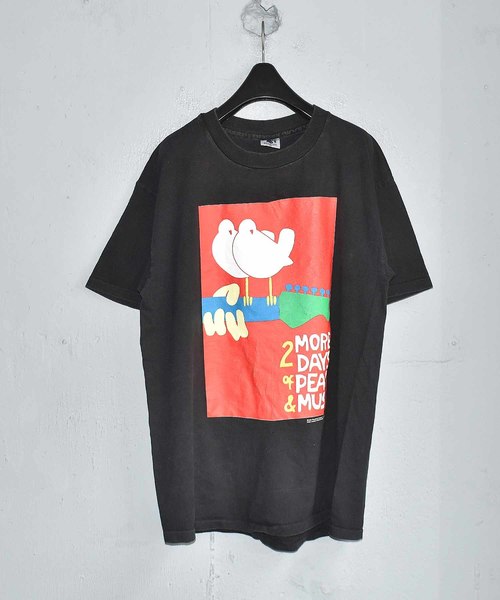 VINTAGE（ヴィンテージ）の「【ヴィンテージ古着】94's WOODSTOCK FESTIVAL Tシャツ（Tシャツ/カットソー・メンズ・ブラック・X-LARGE）」の7枚目の写真