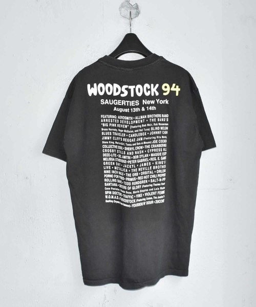 VINTAGE（ヴィンテージ）の「【ヴィンテージ古着】94's WOODSTOCK FESTIVAL Tシャツ（Tシャツ/カットソー・メンズ・ブラック・X-LARGE）」の5枚目の写真