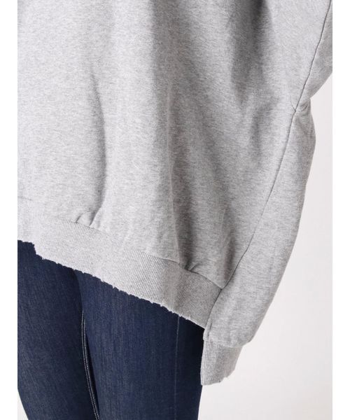 GYDA（ジェイダ）の「【ZOZO限定】WIDEBOYS スウェットプルオーバー（Tシャツ/カットソー・レディース・ネイビー/グレー/ベージュ/カーキ/ピンク・FREE）」の14枚目の写真