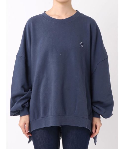 GYDA（ジェイダ）の「【ZOZO限定】WIDEBOYS スウェットプルオーバー（Tシャツ/カットソー・レディース・ネイビー/グレー/ベージュ/カーキ/ピンク・FREE）」の15枚目の写真