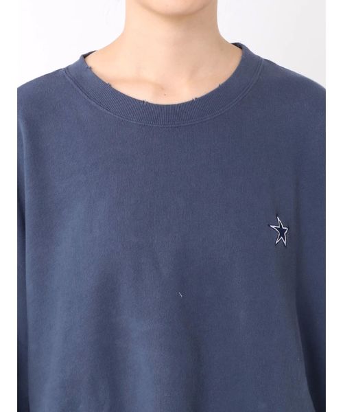 GYDA（ジェイダ）の「【ZOZO限定】WIDEBOYS スウェットプルオーバー（Tシャツ/カットソー・レディース・ネイビー/グレー/ベージュ/カーキ/ピンク・FREE）」の18枚目の写真