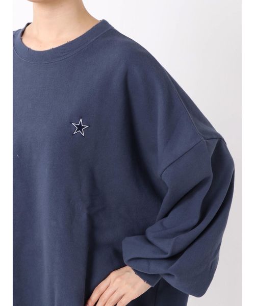 GYDA（ジェイダ）の「【ZOZO限定】WIDEBOYS スウェットプルオーバー（Tシャツ/カットソー・レディース・ネイビー/グレー/ベージュ/カーキ/ピンク・FREE）」の19枚目の写真