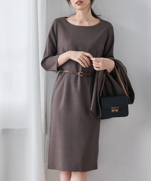 【24h限定値下げ】LOUIS VUITTON ベルト付長袖ワンピース Sサイズ 24h限定値下げ】LOUIS VUITTON ベルト付長袖ワンピース Sサイズ