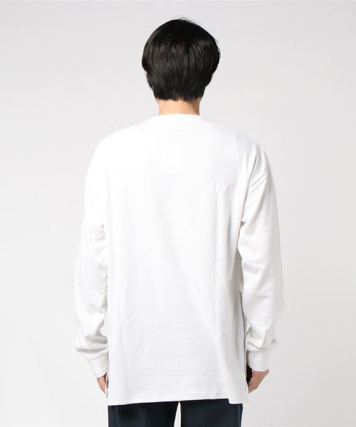STYLEBLOCK（スタイルブロック）の「サイドZIPビッグシルエットロングTシャツ（Tシャツ/カットソー・メンズ・ブラック/ベージュ/オフホワイト/ワイン・M/L）」の5枚目の写真