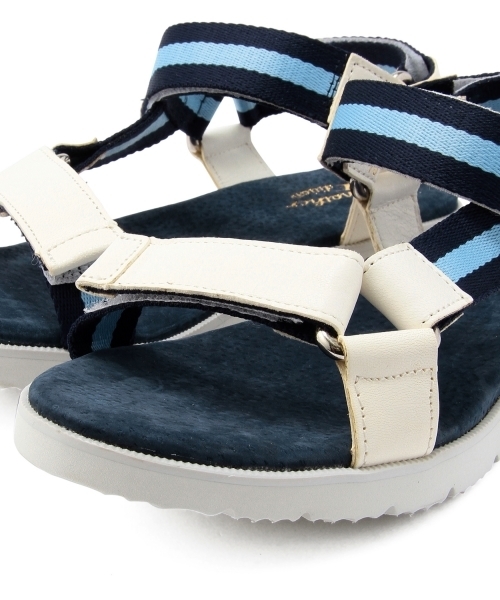 Another Edition（アナザーエディション）の「AE TapeSNDL ◆（サンダル・レディース・ブラック/ネイビー・MEDIUM/SMALL/LARGE）」の8枚目の写真