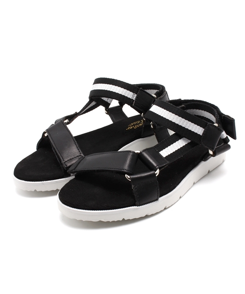 Another Edition（アナザーエディション）の「AE TapeSNDL ◆（サンダル・レディース・ブラック/ネイビー・MEDIUM/SMALL/LARGE）」の4枚目の写真