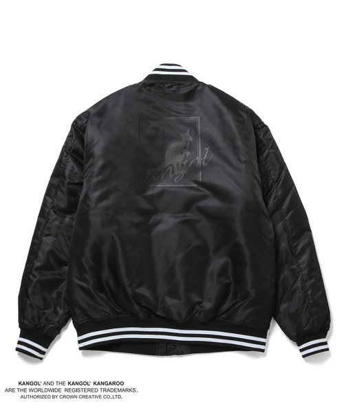 KANGOL（カンゴール）の「【KANGOL】別注ナイロンスタジアムジャケット 