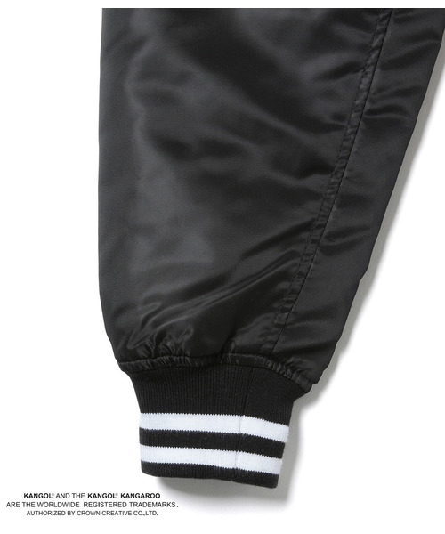 KANGOL（カンゴール）の「【KANGOL】別注ナイロンスタジアムジャケット 