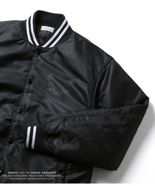 KANGOL（カンゴール）の「【KANGOL】別注ナイロンスタジアムジャケット 