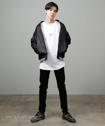 KANGOL（カンゴール）の「【KANGOL】別注ナイロンスタジアムジャケット 